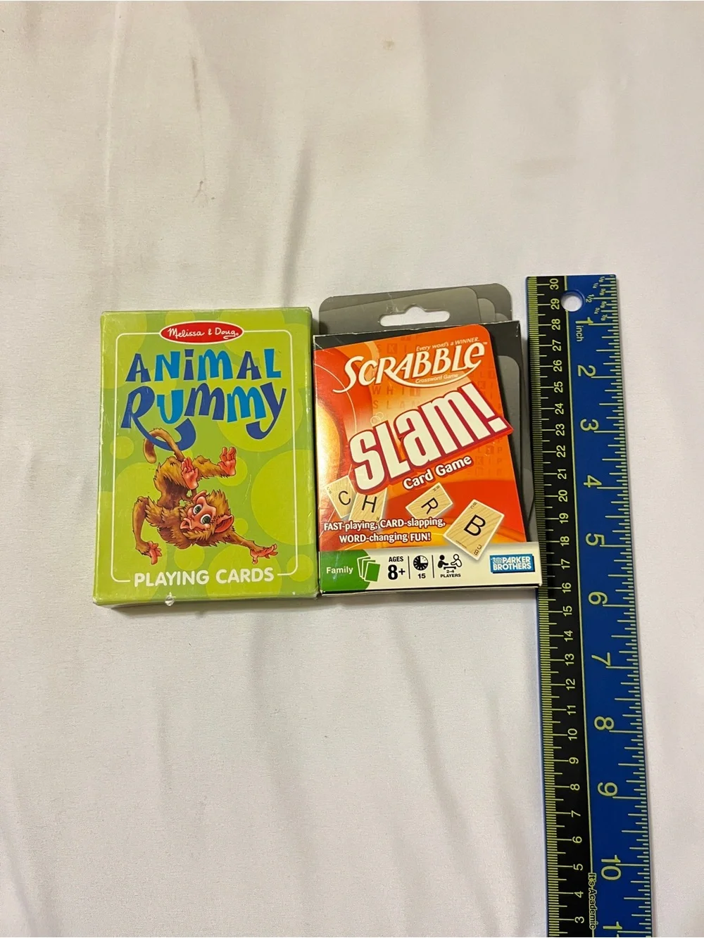 Scrabble slam card